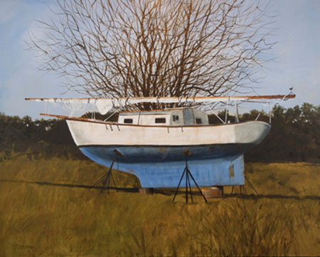 Struna Galleries of Brewster and Chatham, Cape Cod Paintings of New England and Cape Cod  - *Wood ’n Boat